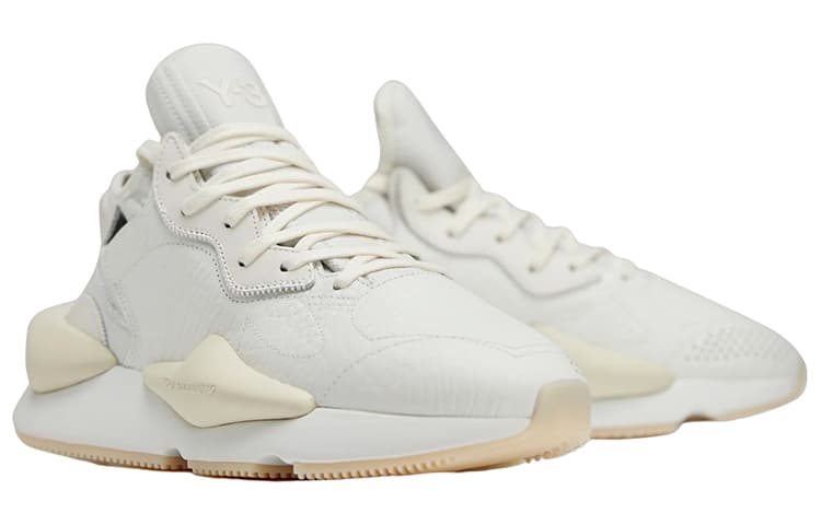 Кроссовки Y-3 White Leather Sneakers - изображение 2
