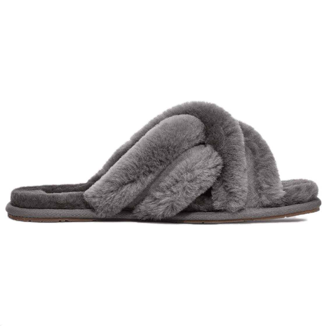 Сандалии UGG Scuffita Шлепанцы Женские Серые - изображение 2