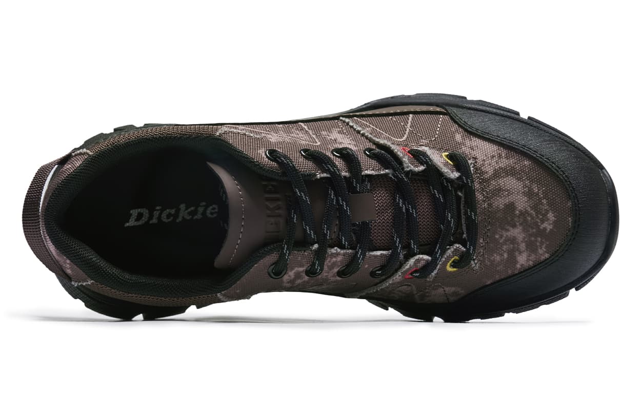 Кроссовки Dickies Низкий топ Повседневная обувь Мужская Темно-коричневый Черный - изображение 4