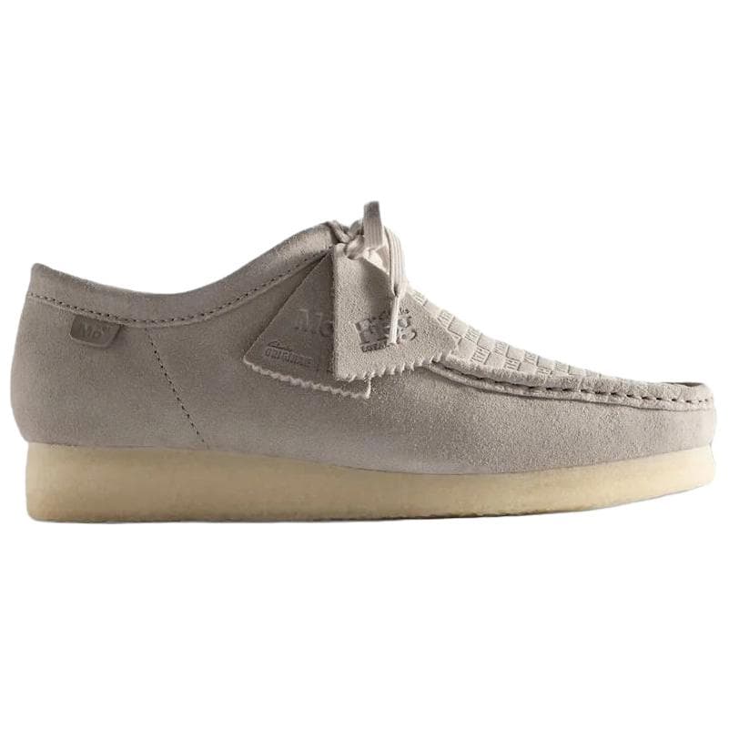 Кроссовки Kith x Clarks Originals WALLABEE Низкие кеды Повседневная обувь Унисекс Светло-серый - изображение 2