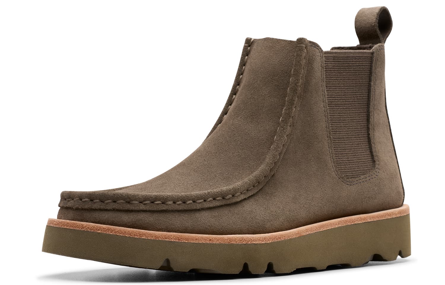 Ботинки челси Clarks Короткий Челси Женские Серый - изображение 2