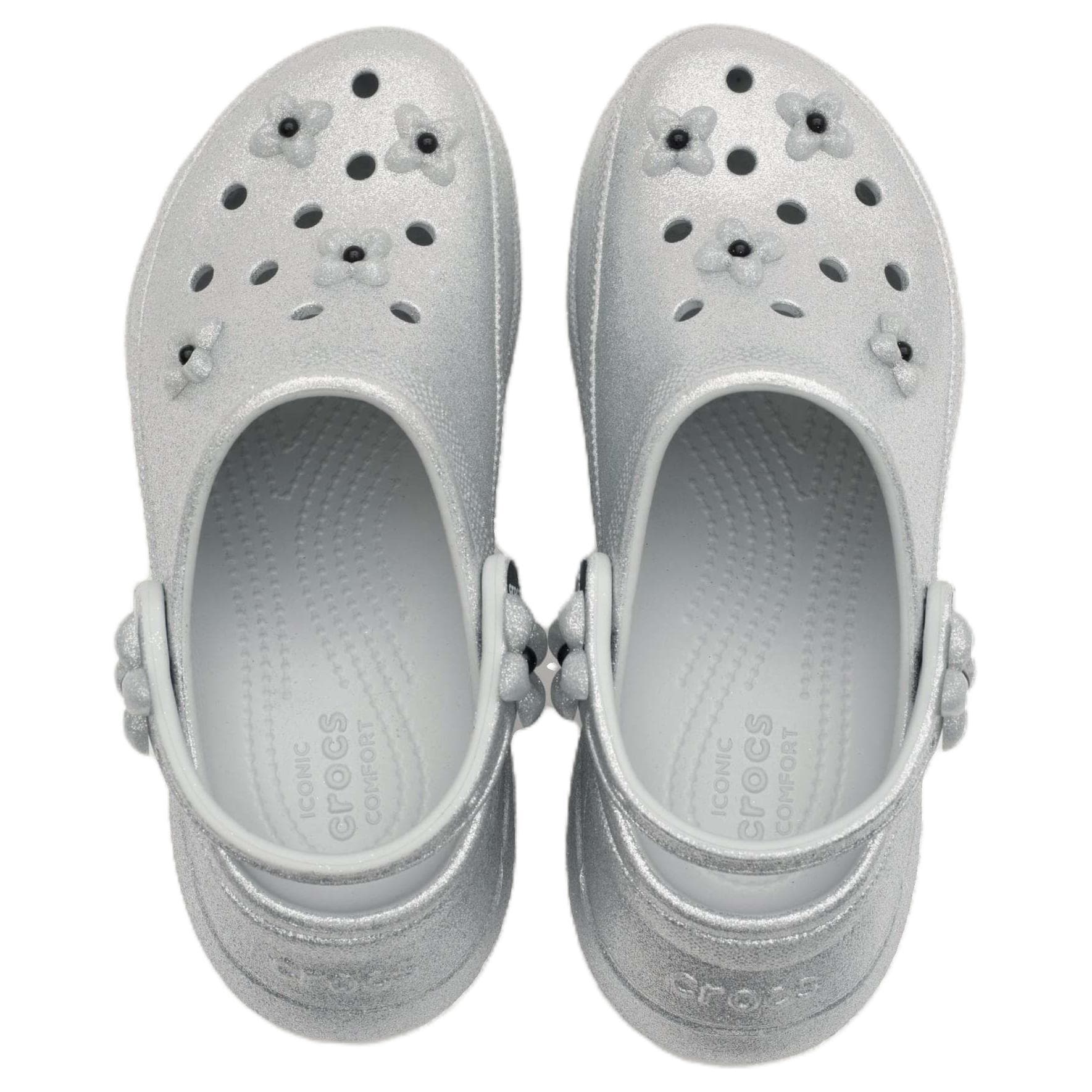 Сабо Crocs x SMFK Bae Clog Кит Сабо резиновые Женские Серебряные - изображение 3