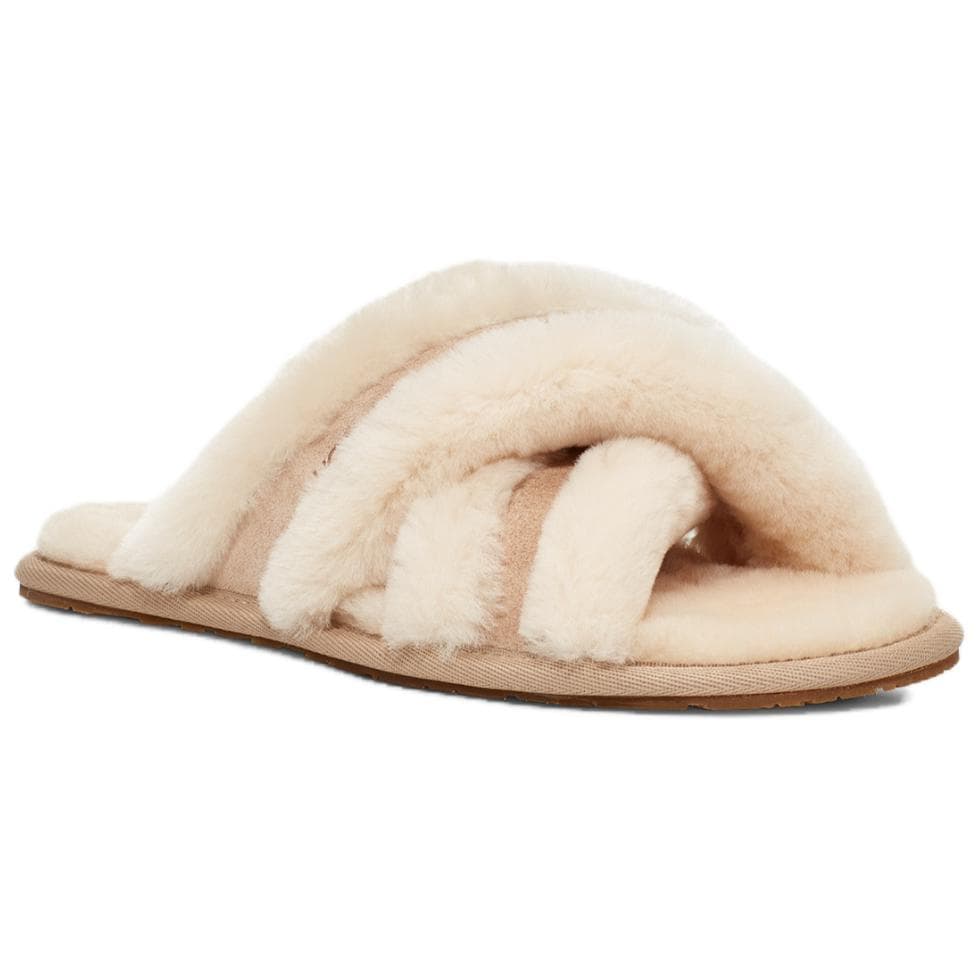 Сандалии UGG Scuffita противоскользящие устойчивые к истиранию шлепанцы женские экрю - изображение 3