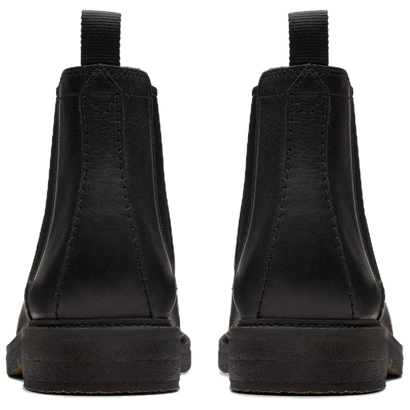 Ботинки челси Clarks Кожа Короткий Челси Мужской Черный - изображение 5