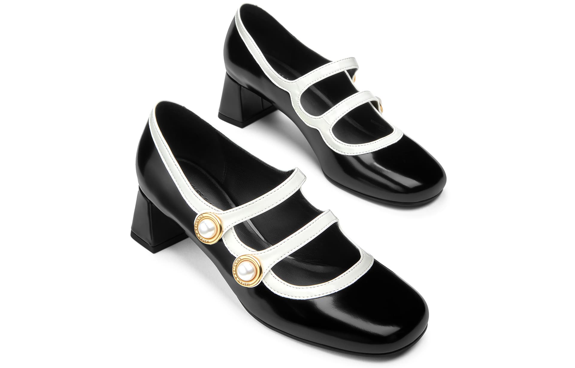 CHARLESKEITH ck PU 4.7cm WhiteBlack Box - изображение 3