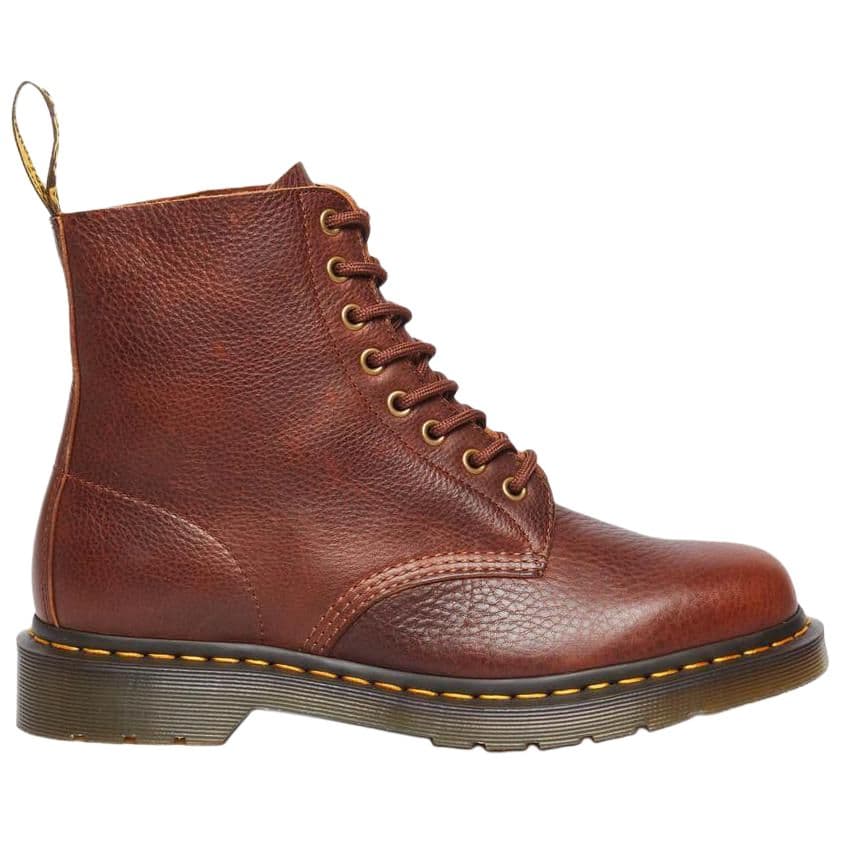 Ботинки Dr.Martens 1460 Кожаные Модные Трендовые Армейские Ботинки Средний Верх Женский Коричневый - изображение 2