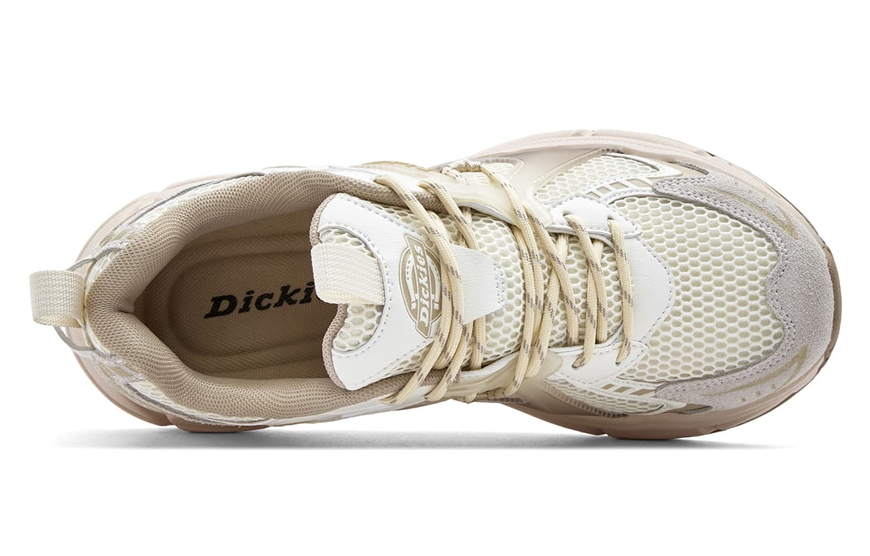 Кроссовки Dickies Низкие кеды с толстой подошвой Мужские Бежево-серые - изображение 3