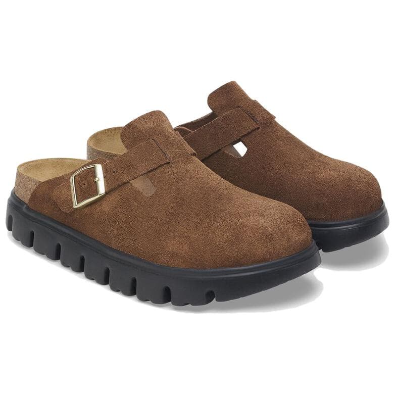 Сандалии Birkenstock противоскользящие закрытые тапочки женские коричневые - изображение 4