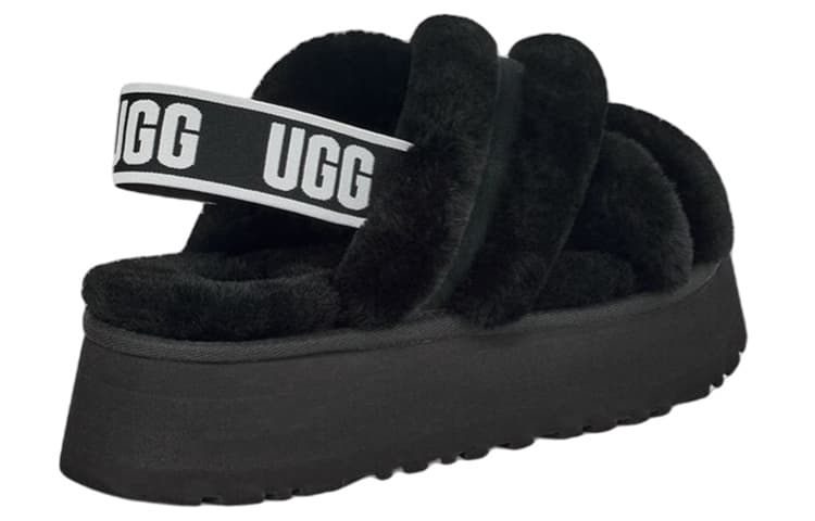 Шлёпанцы UGG Disco Slides Black - изображение 3
