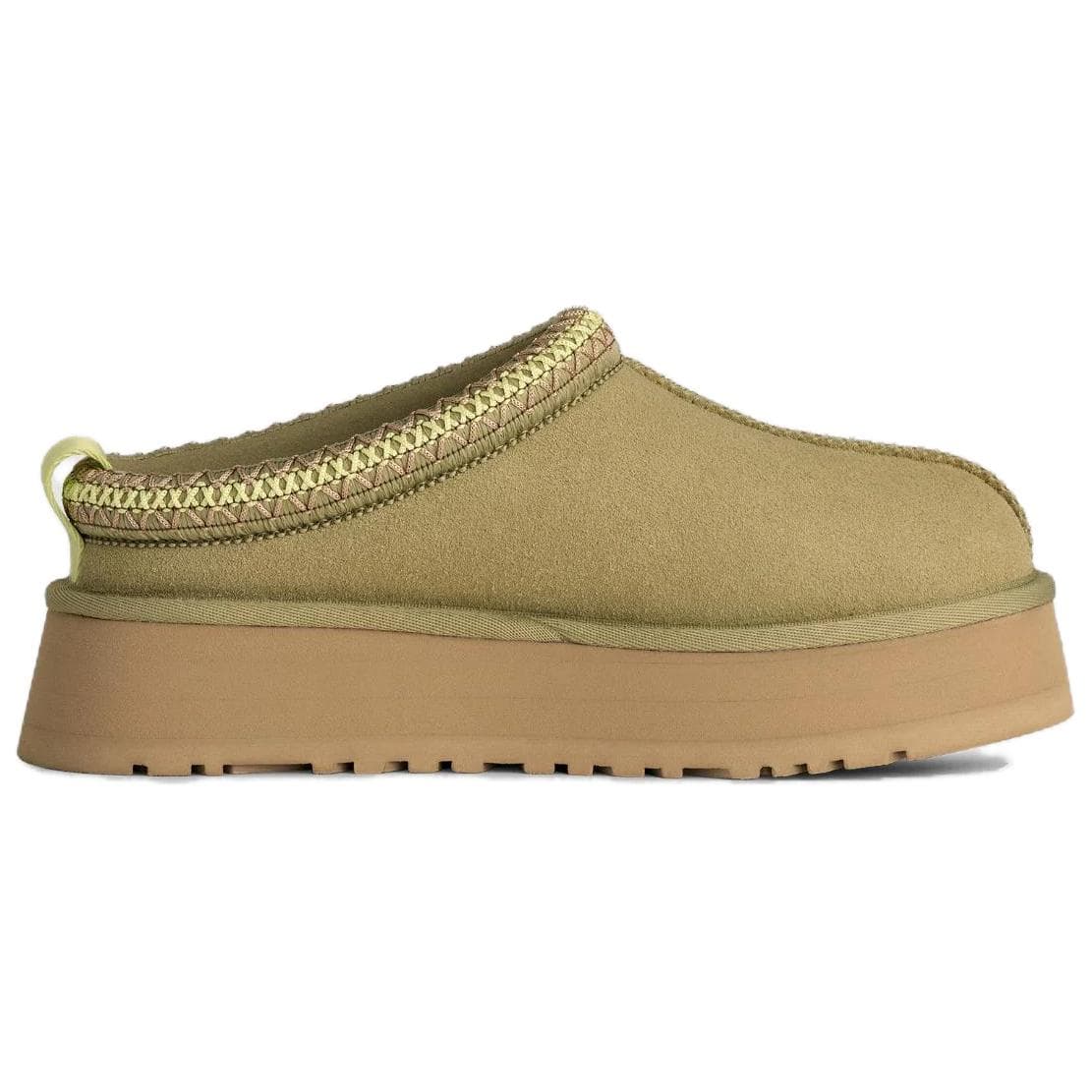 Сандалии UGG Tazz II Минималистичный Удобный С флисовой подкладкой Мюли Домашние тапочки Женские Зеленый - изображение 2