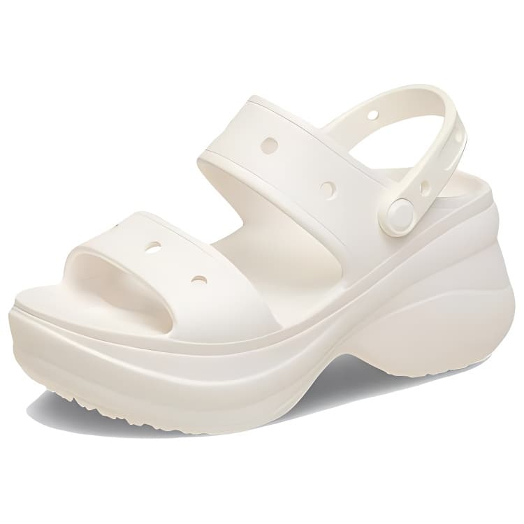 Сандалии с ремешком Crocs Пляжные сандалии Женские Белые - изображение 3