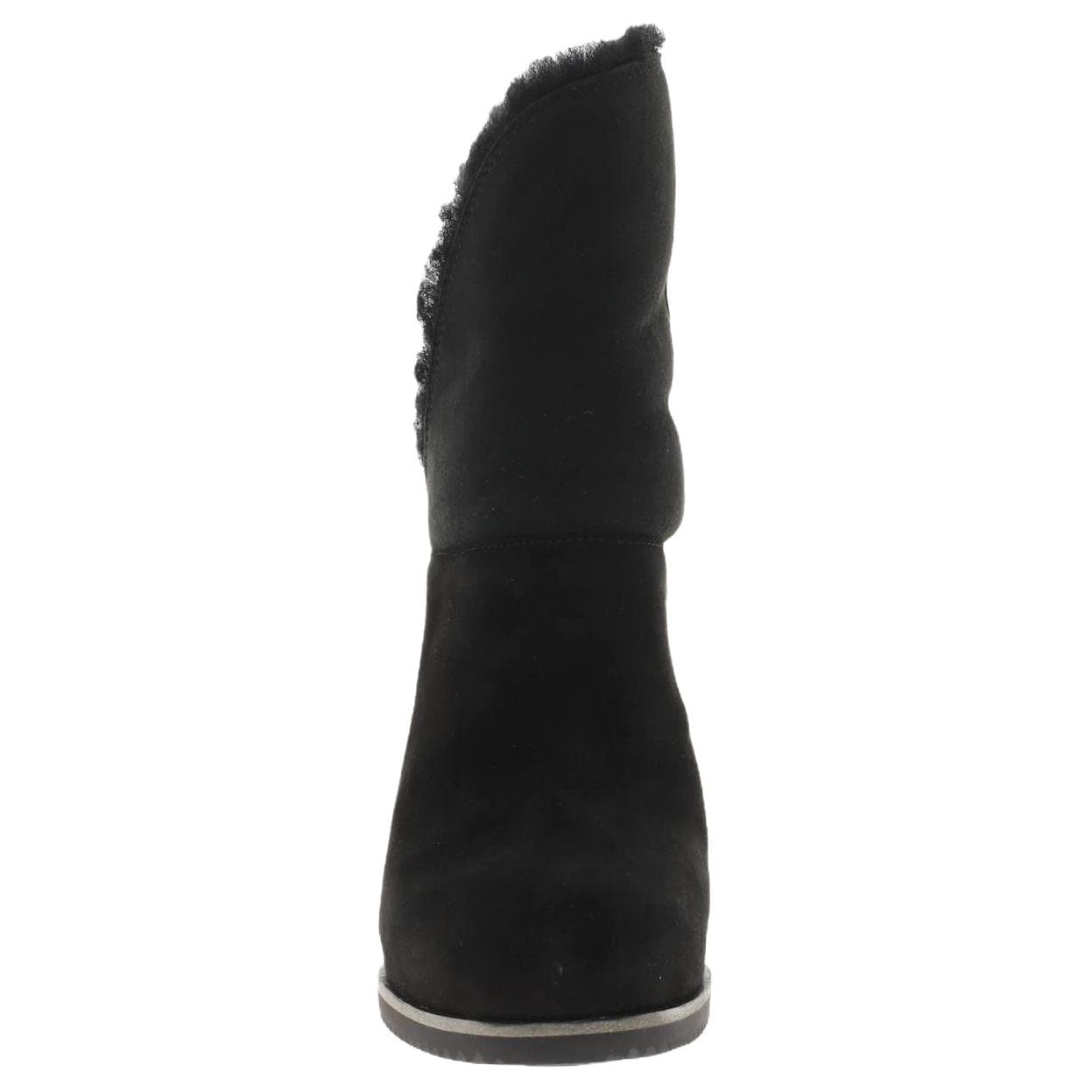 Сапоги UGG Australia Женские ботильоны из искусственной замши черные - изображение 6