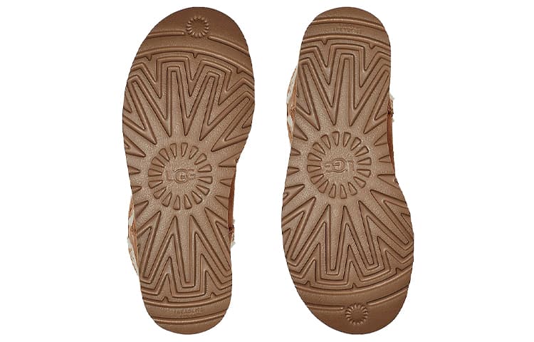 Ботинки зимние Telfar x UGG Logo Mini Chestnut - изображение 5