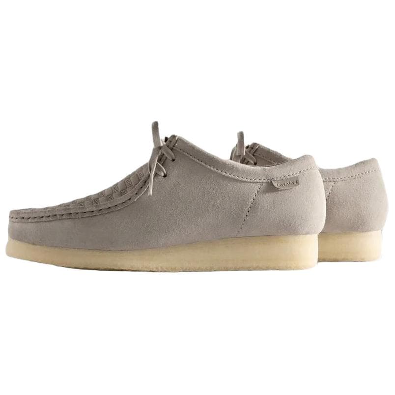 Кроссовки Kith x Clarks Originals WALLABEE Низкие кеды Повседневная обувь Унисекс Светло-серый - изображение 4