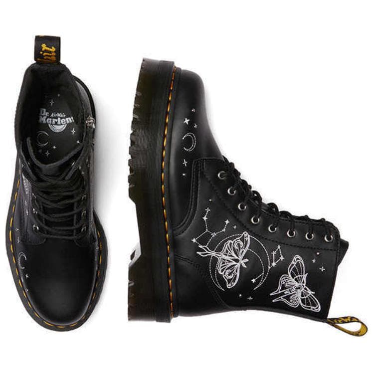 Ботинки Dr.Martens FUSION Коровья кожа Армейские ботинки средней длины 5 см унисекс черный - изображение 4