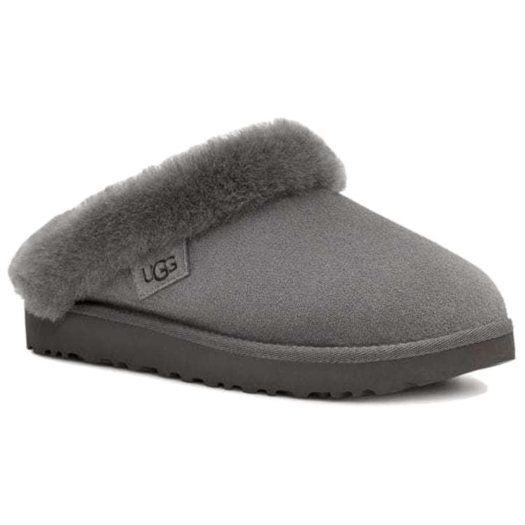 Сандалии UGG противоскользящие домашние тапочки унисекс серые - изображение 3