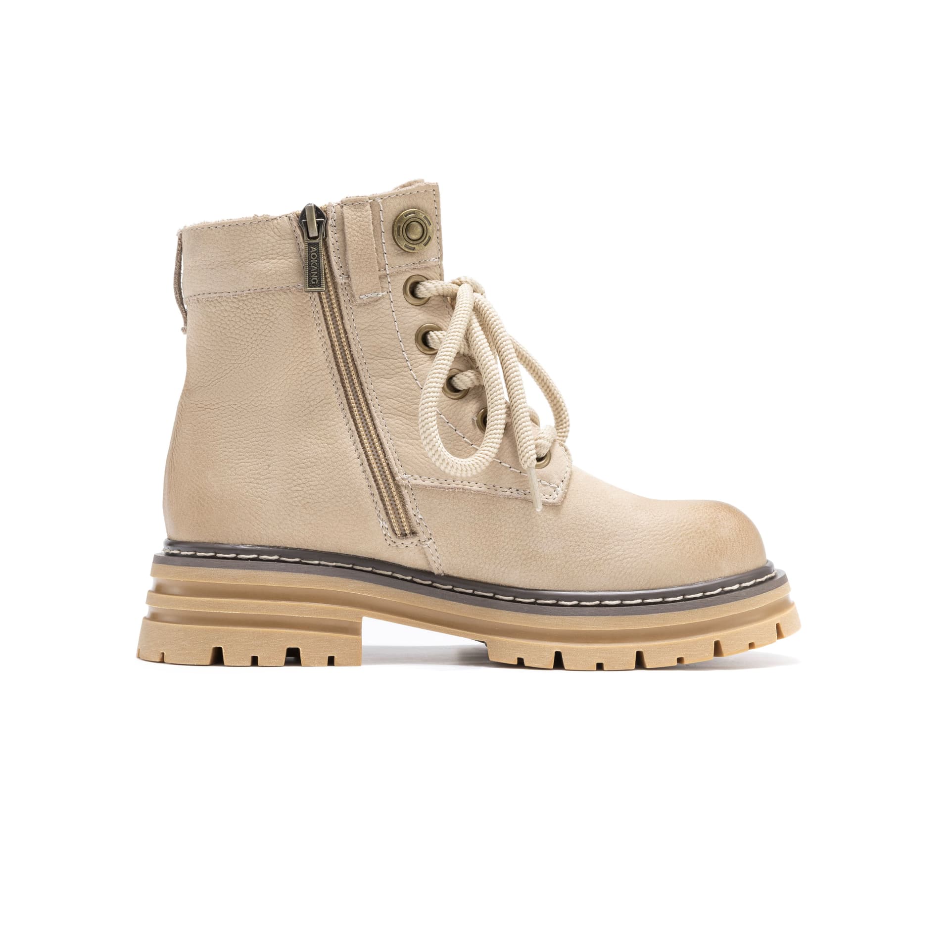 Ботинки AOKANG Classic Ankle Boots Beige - изображение 2