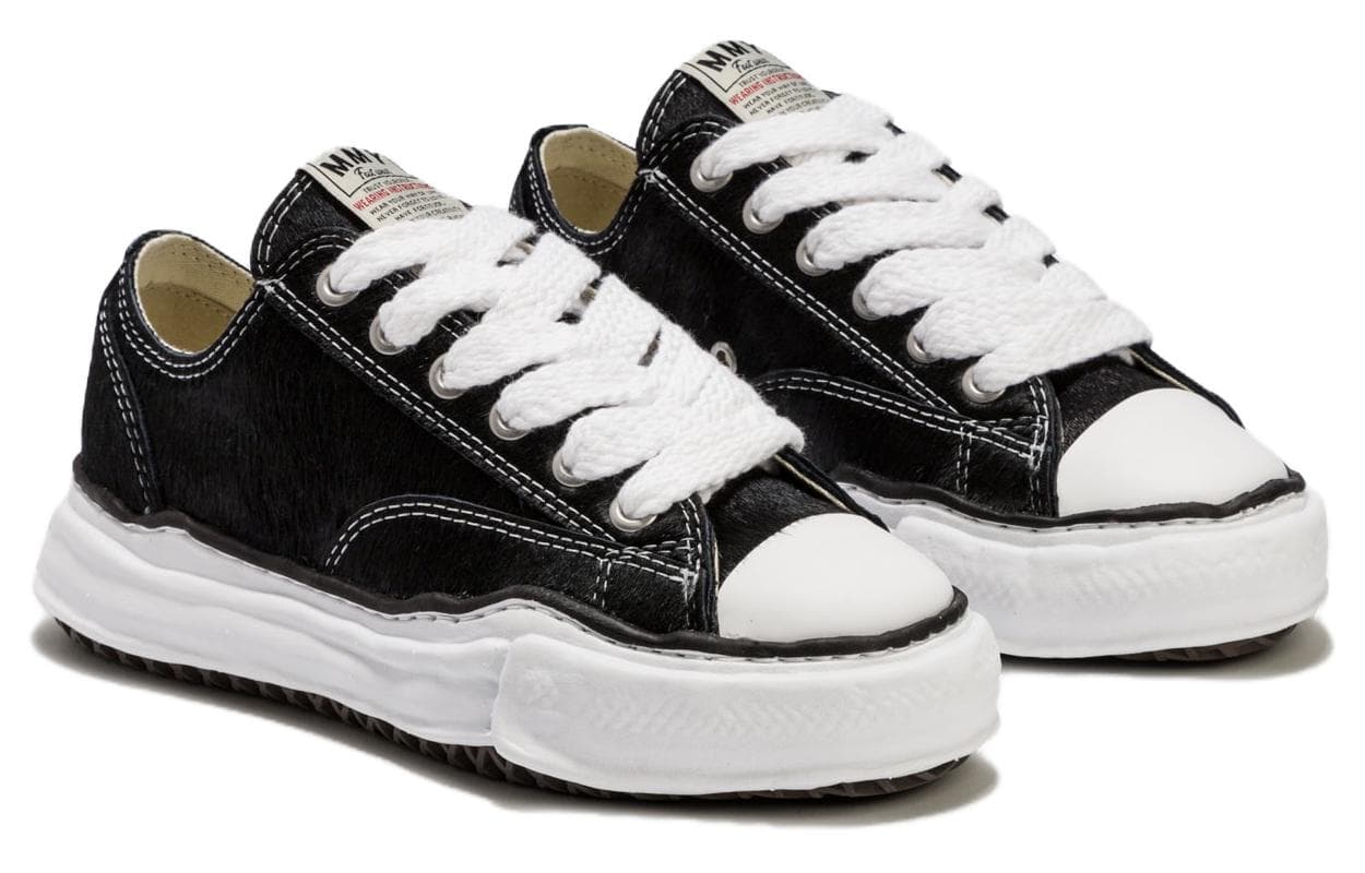 Кроссовки MIHARA YASUHIRO Og Sole Canvas Low Black - изображение 3