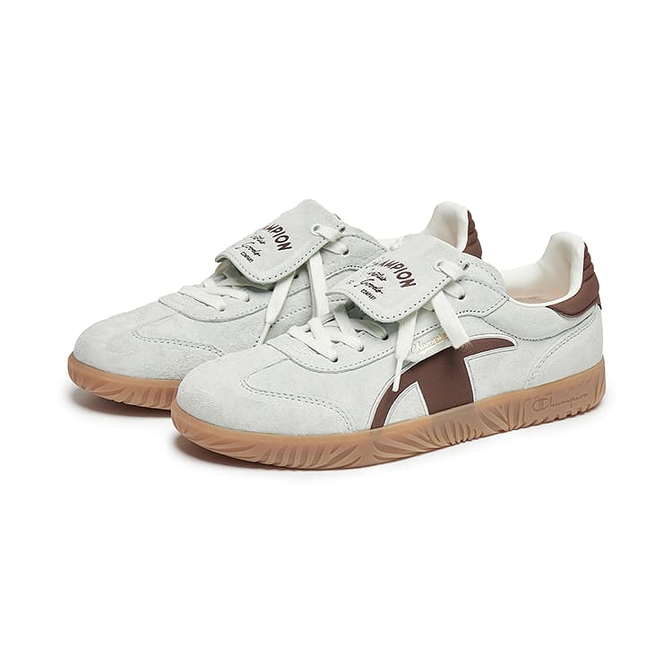 Кроссовки Champion Balance Low Top Немецкие армейские кроссовки Женские Stream Радость Зеленый Шишечно-коричневый - изображение 3