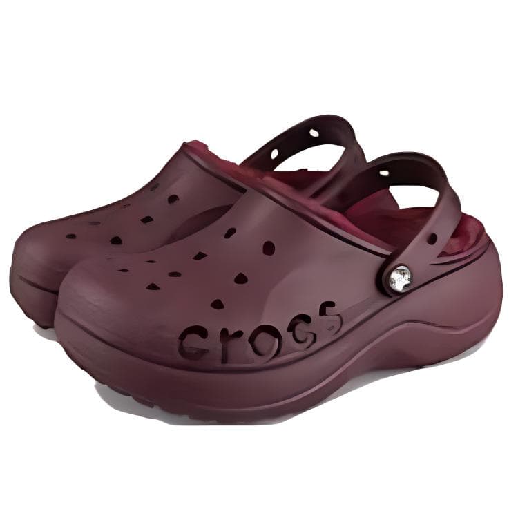Сабо Crocs Baya Platform Clog Sabo Унисекс Коричневый - изображение 2