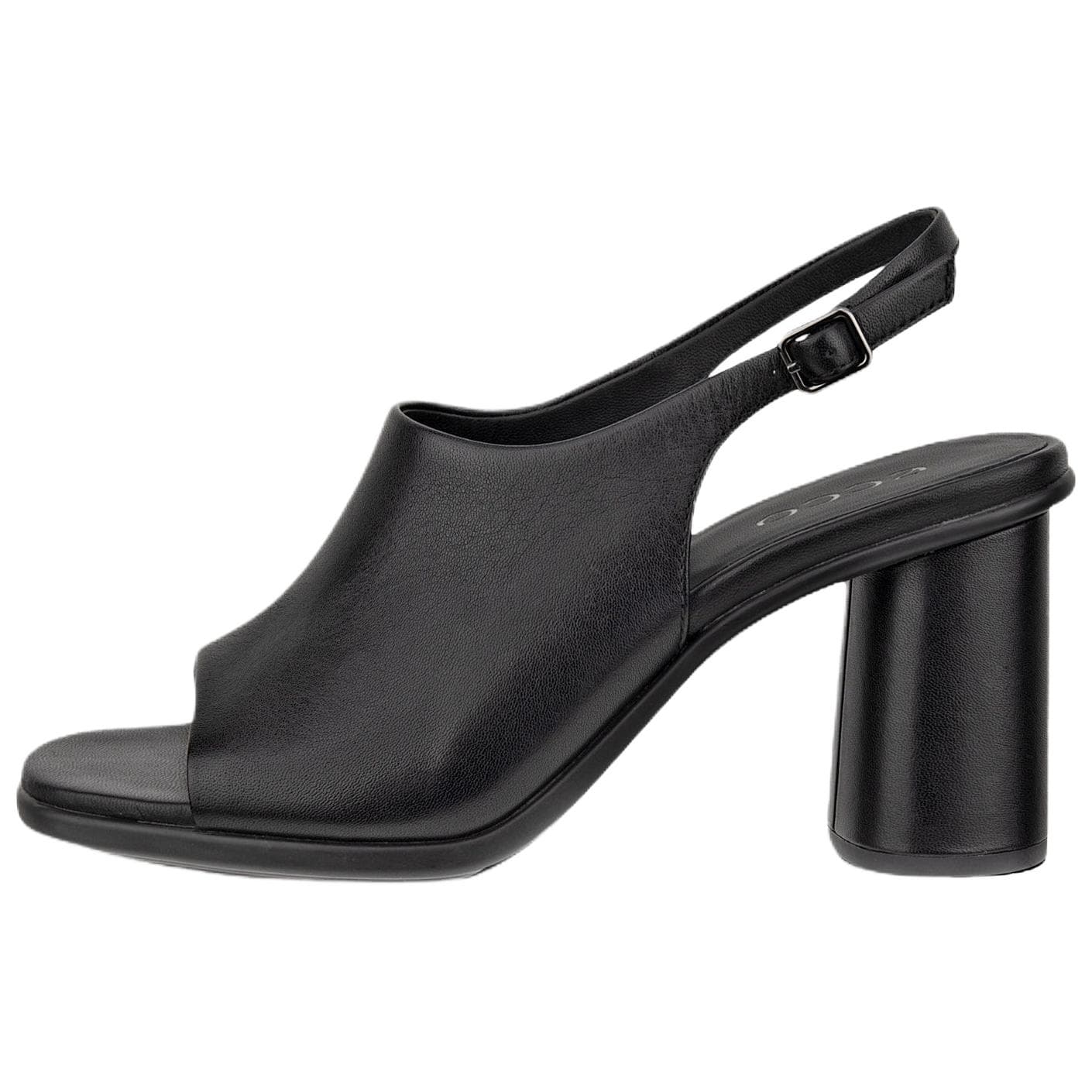 Шлёпанцы Ecco SCULPTED Alba 65 Кожа Одинарные Шнуровые Сандалии Женские Черные - изображение 1