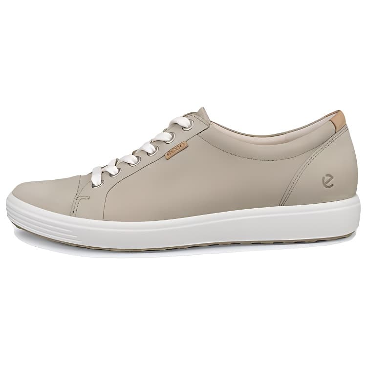 Кроссовки Ecco Soft 7 Скейтборд Кроссовки Женские Серые - изображение 1
