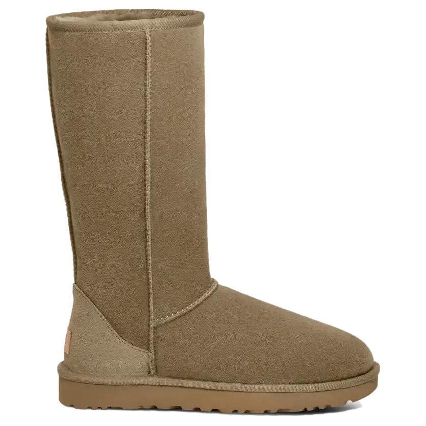 Ботинки зимние UGG CLASSIC TALL II Овчина Термический с флисовой подкладкой Круглый носок Слайд-он Высокие ботинки для снега Женские - изображение 2
