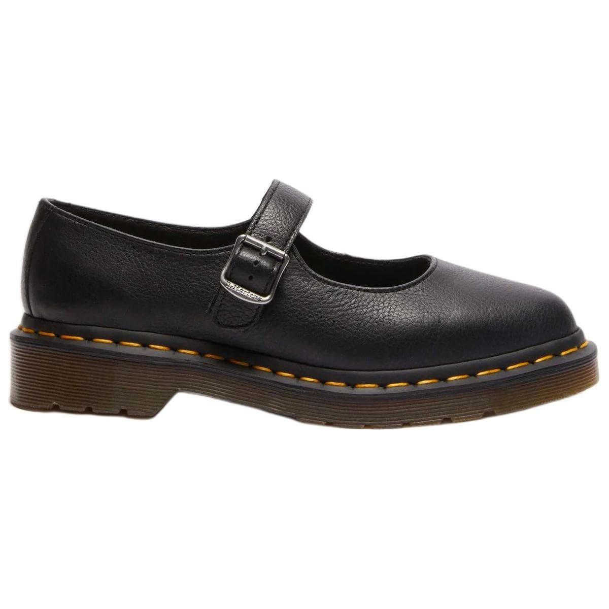Dr.Martens Elphie Mary Jane кожа грубый каблук туфли Мэри Джейн женские черные - изображение 2