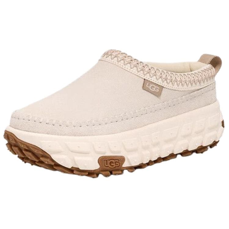 Сандалии UGG Venture Daze Резиновая подошва Без специальных функций Закрытые тапочки Унисекс Белый - изображение 3