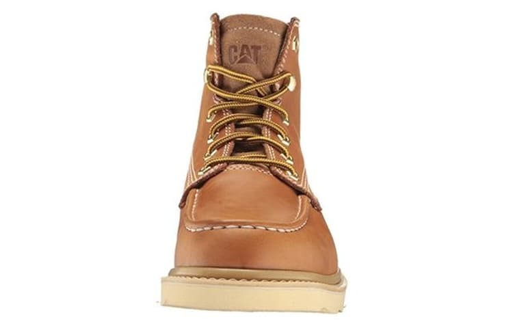 Ботинки уличные CAT Durable High-Top Outdoor Boots Brown Yellow - изображение 4