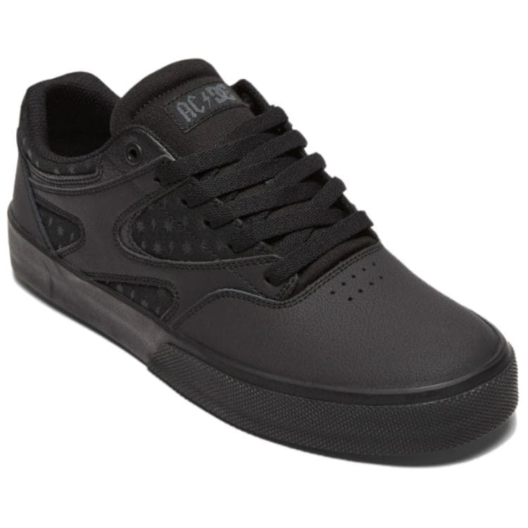 Кроссовки DCSHOES x ACDC INFINITE минималистичные стильные лоу-топы скейтбординги мужские черные - изображение 2