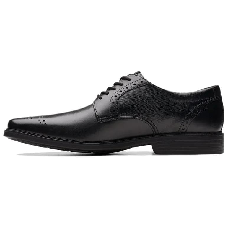 Clarks Clarkslite Галстук Кожа Туфли Мужской Черный - изображение 2
