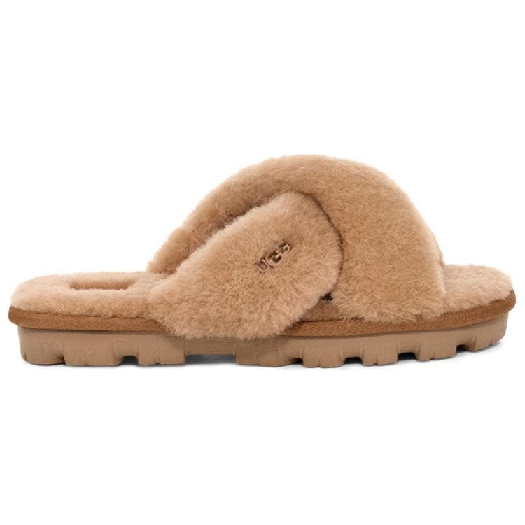 Сандалии UGG противоскользящие шлепанцы женские коричневые - изображение 2