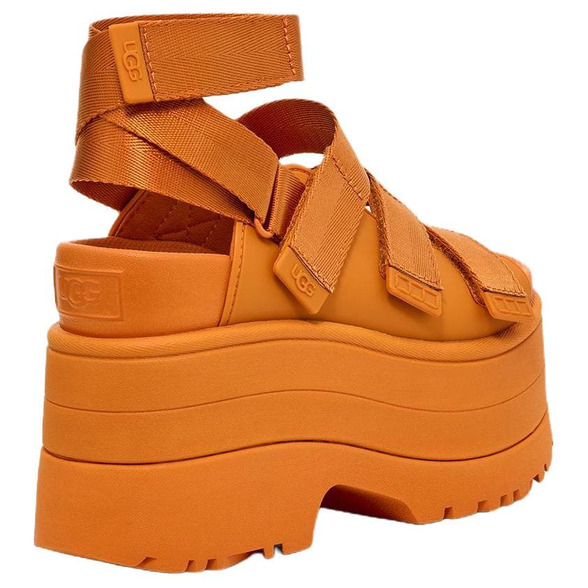 Сандалии UGG Goldenrise Ткань Сандалии гладиаторы Женские Оранжевые - изображение 4