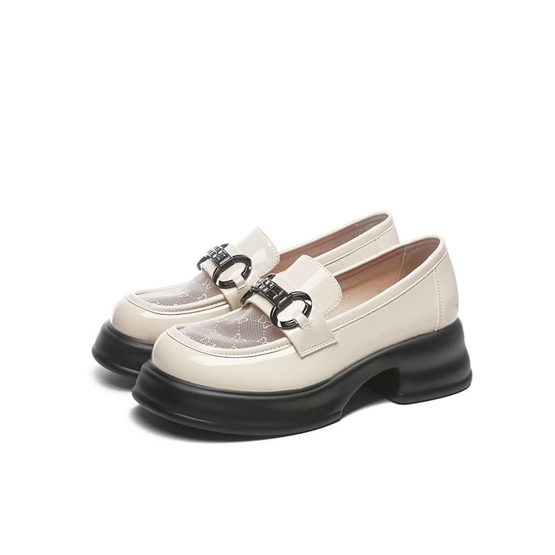 Лоферы DAPHNE PU 5cm - изображение 3