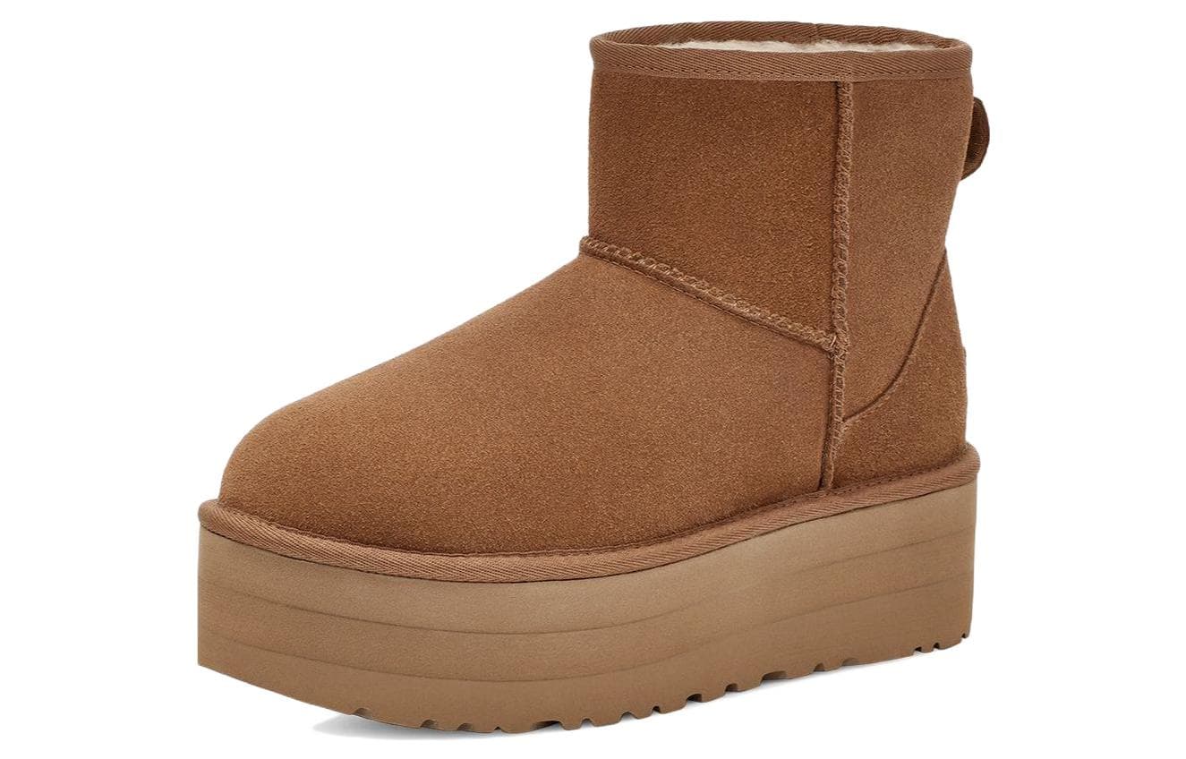 Ботинки зимние UGG Mini Platform Chestnut - изображение 2