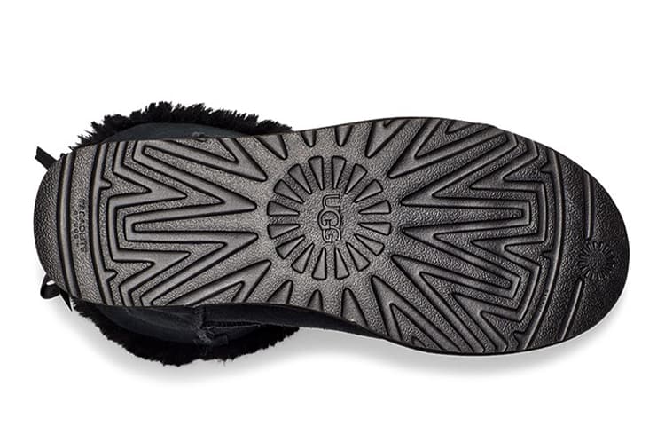 Ботинки зимние UGG Bailey Mini Black - изображение 6