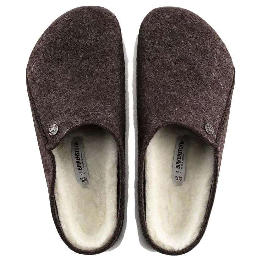 Сандалии Birkenstock x Zermatt Унисекс противоскользящие тапочки с закрытым носом темно-коричневый регулярный - изображение 5