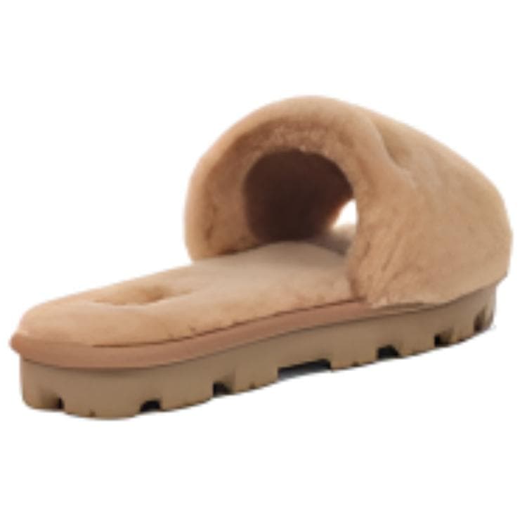 Сандалии UGG Тонкие и Без Форма Для дома На открытом воздухе Удобные С флисовой подкладкой Мюли Шлепанцы Женские Каштановый - изображение 3