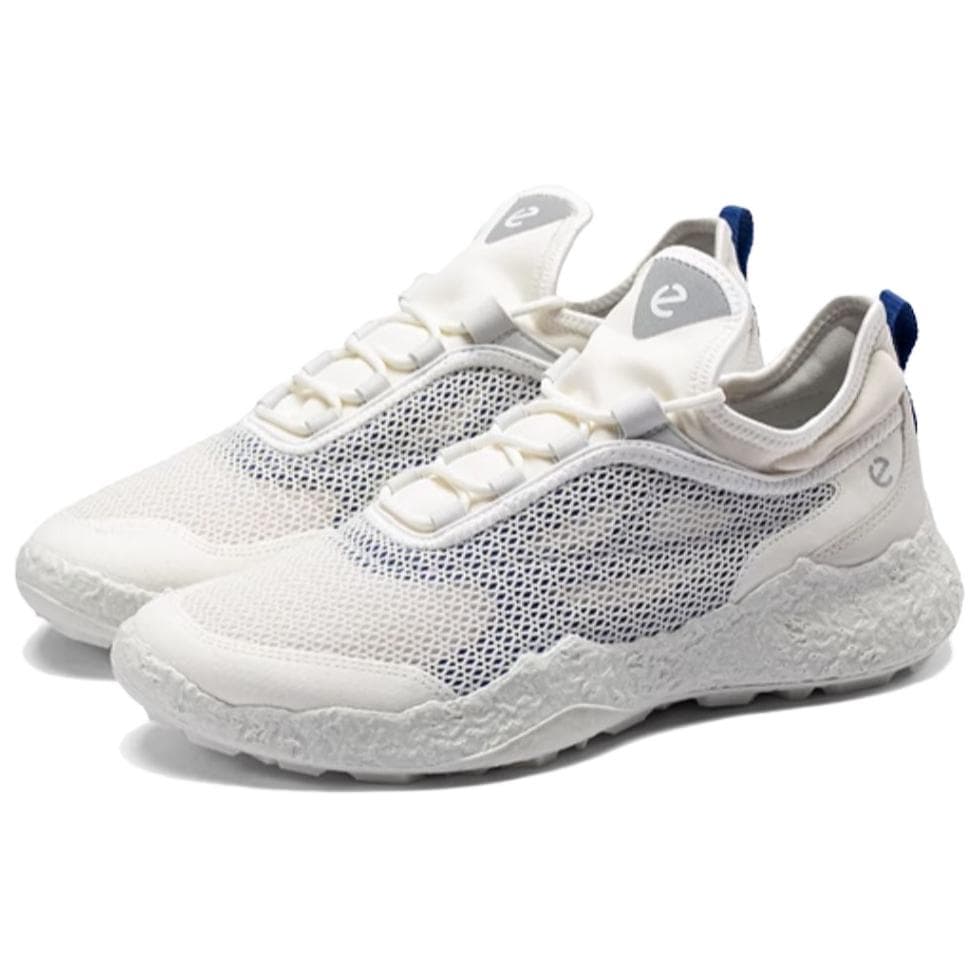 Кроссовки для гольфа Ecco Golf Biom H5 Low Golf Обувь Мужская Белый Синий - изображение 2