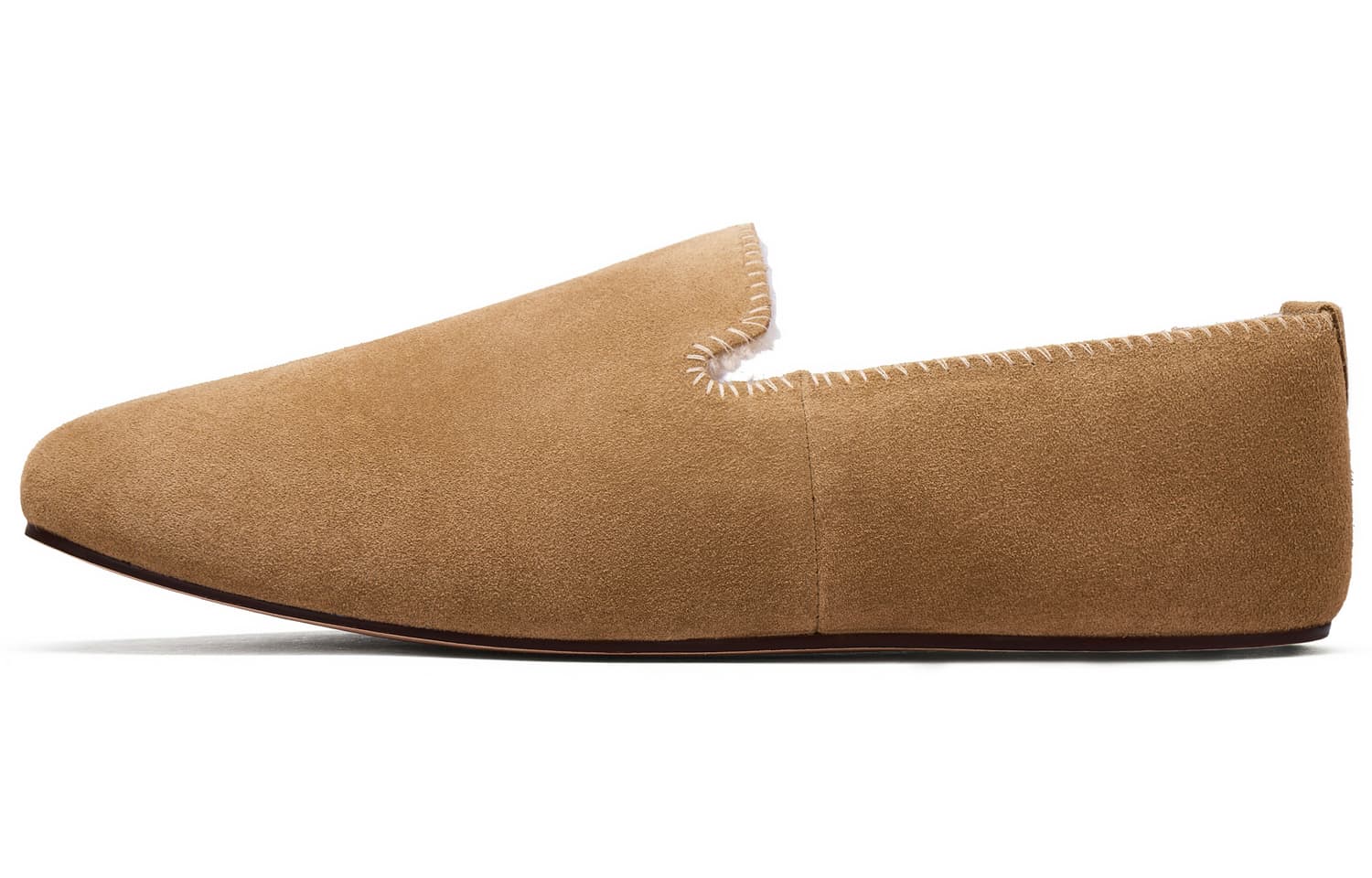 Тапочки Clarks Корова Спилок Повседневная Обувь Женская - изображение 1