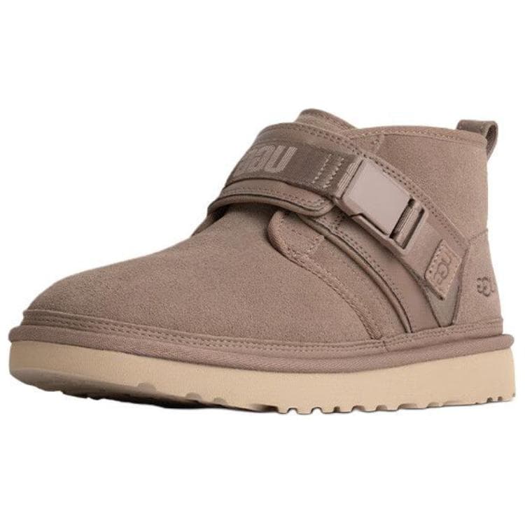 Ботинки зимние UGG Корова Спилок Термический Мода С флисовой подкладкой Зимние ботинки Мужской Коричневый - изображение 3