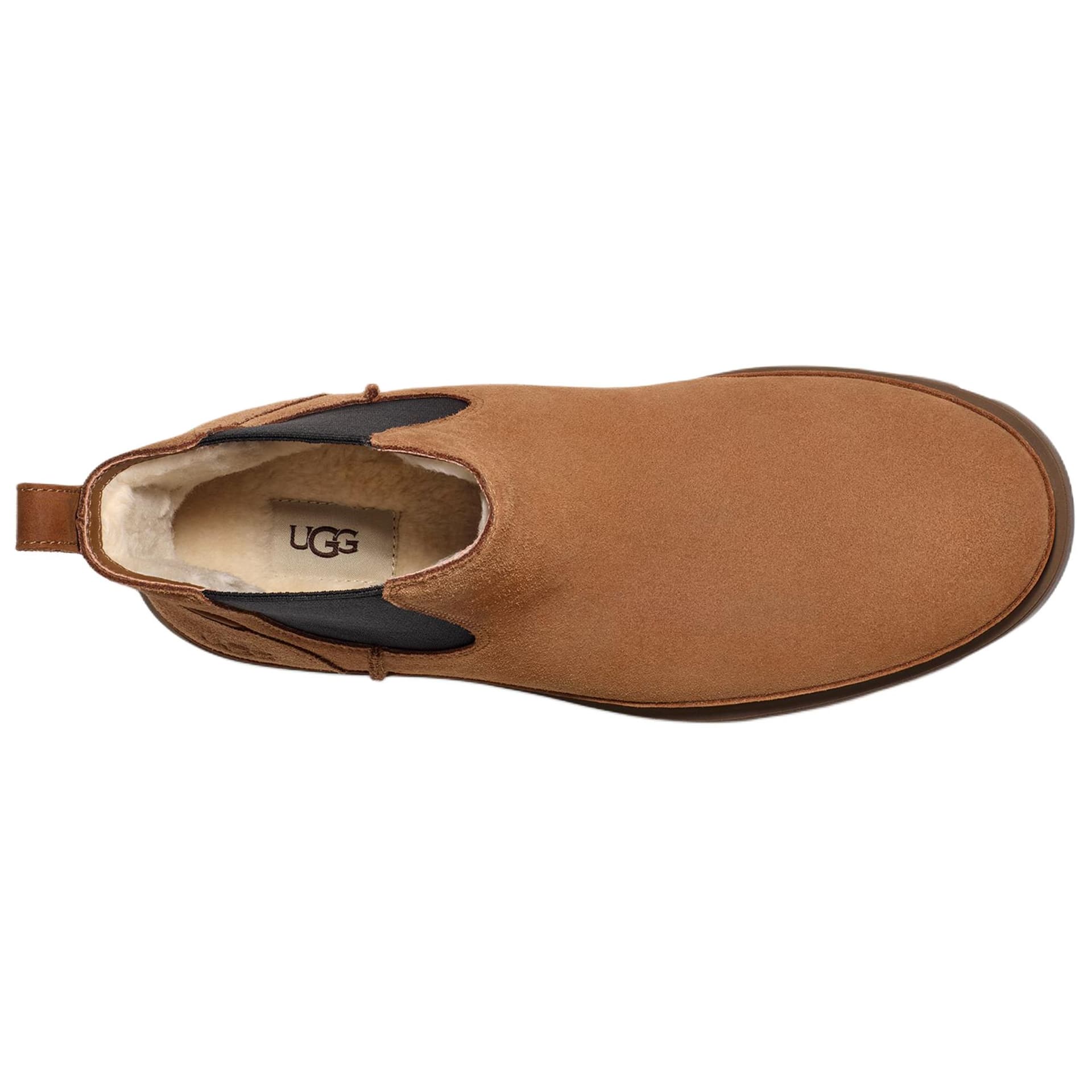 Ботинки челси UGG Коровья кожа Короткий Челси Мужской Коричневый - изображение 5