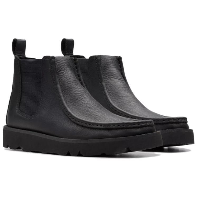Ботинки челси Clarks Кожа Короткий Челси Женские Черный - изображение 3