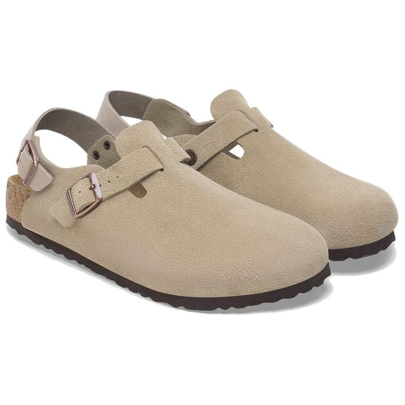 Сандалии Birkenstock Отсутствие специальных функций Закрытые тапочки Унисекс Тауповый - изображение 4