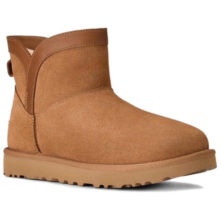 Ботинки зимние UGG Classic Novelty Корова Спилок Сноубутсы Женские - изображение 4