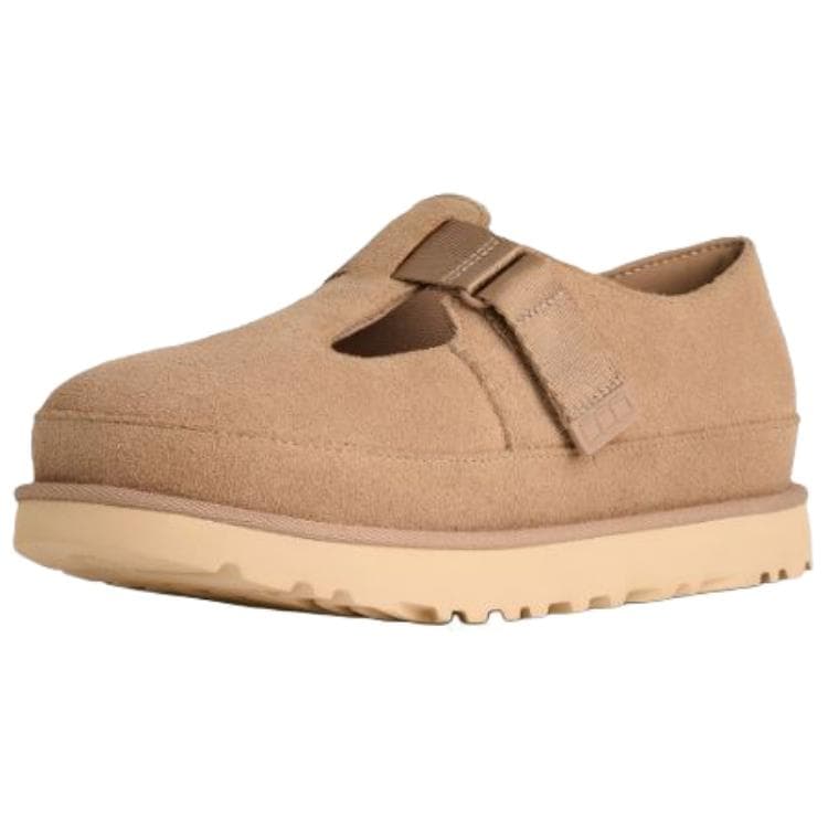 UGG Золотистая Семейная Спилок Коровья Туфли Мэри Джейн Женские Песочный - изображение 2