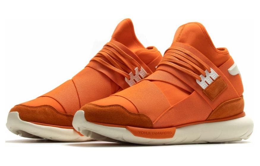 Кроссовки Y-3 Qasa High "Orange" - изображение 3