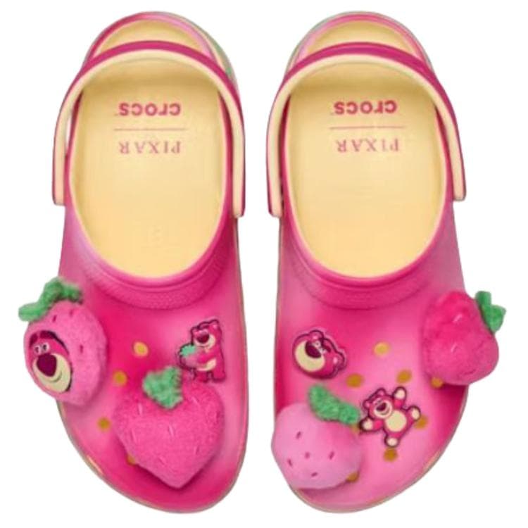 Сабо Crocs x WANJUZONGDONGYUAN Classic Platform Clog Сабо из резины Женские Розовые - изображение 3