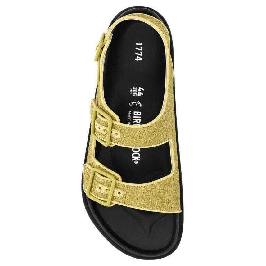 Шлёпанцы Birkenstock One Шнуровочные Сандалии Мужские Желтые - изображение 5